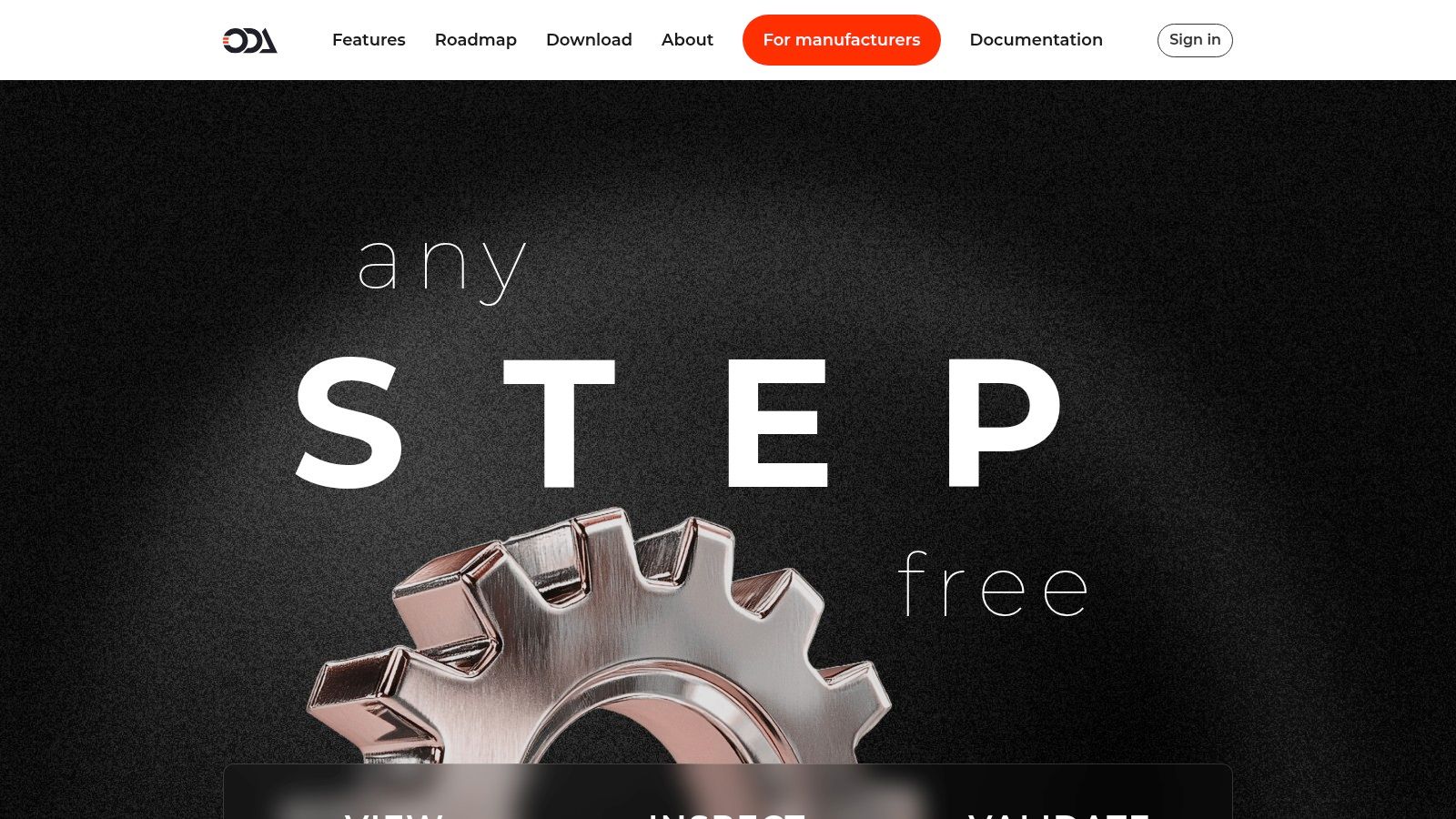 Open STEP Viewer (Open Design Alliance)